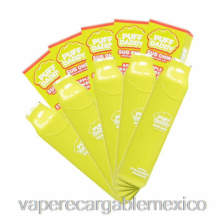 Vape Recargable [paquete De 10] Puff Daddy 6000 Desechable